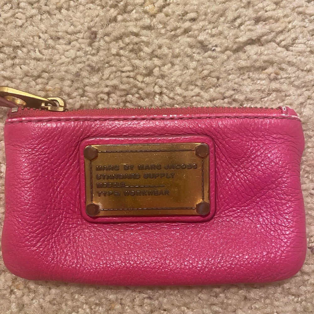 Marc by Marc Jacob’s Classic Q Key Pouch Wallet, hot pink